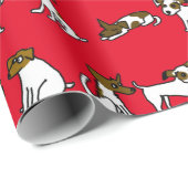 Jack Russell-cadeaupapier Cadeaupapier (Rol Hoek)