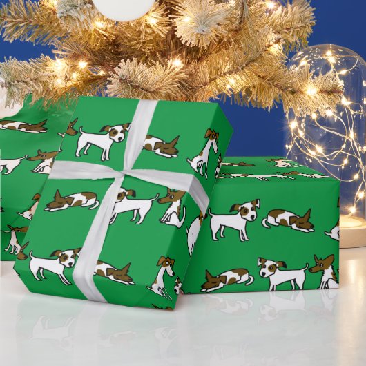 Jack Russell-cadeaupapier Cadeaupapier (Feestdagen)