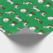 Jack Russell-cadeaupapier Cadeaupapier (Hoek)
