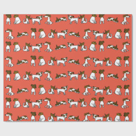 Jack Russell-cadeaupapier Cadeaupapier