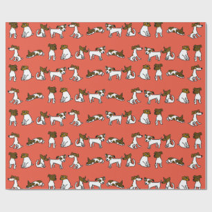 Jack Russell-cadeaupapier Cadeaupapier