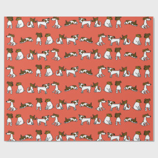 Jack Russell-cadeaupapier Cadeaupapier