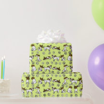 Jack Russell-cadeaupapier