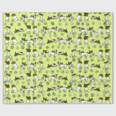 Jack Russell-cadeaupapier Cadeaupapier (Vlak)