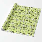 Jack Russell-cadeaupapier Cadeaupapier (Uitgerold)