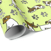 Jack Russell-cadeaupapier Cadeaupapier (Rol Hoek)