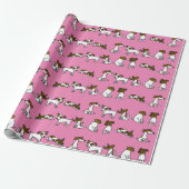 Jack Russell-cadeaupapier Cadeaupapier (Uitgerold)