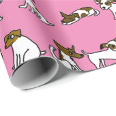 Jack Russell-cadeaupapier Cadeaupapier (Rol Hoek)