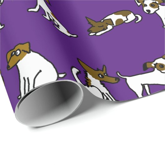Jack Russell-cadeaupapier Cadeaupapier (Rol Hoek)