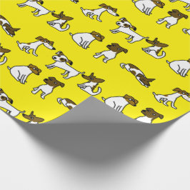 Jack Russell-cadeaupapier Cadeaupapier