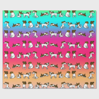 Jack Russell-cadeaupapier Cadeaupapier