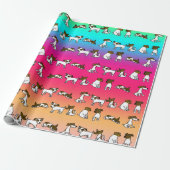 Jack Russell-cadeaupapier Cadeaupapier (Uitgerold)