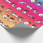Jack Russell-cadeaupapier Cadeaupapier (Hoek)