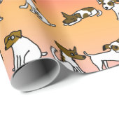 Jack Russell-cadeaupapier Cadeaupapier (Rol Hoek)
