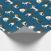 Jack Russell-cadeaupapier Cadeaupapier (Hoek)