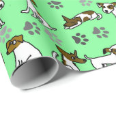 Jack Russell-cadeaupapier Cadeaupapier (Rol Hoek)