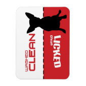 Jack Russell Chi, Dishwasher Magnet - Gegenereerd  Magneet (Verticaal)