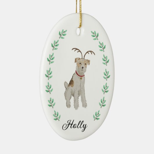 Jack Russell Christmas Ornament (Rechts)