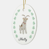Jack Russell Christmas Ornament (Links)
