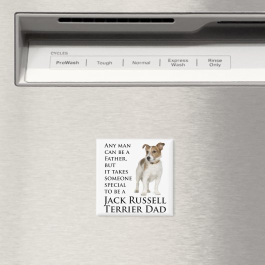 Jack Russell Dad Magnet (Insitu (Vaatwasser))