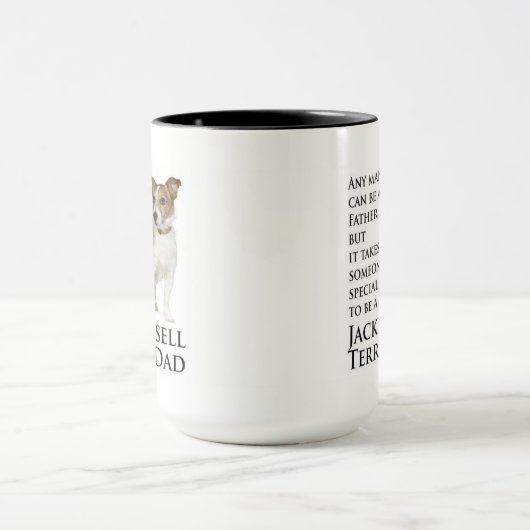 Jack Russell Dad Mok (Midden)