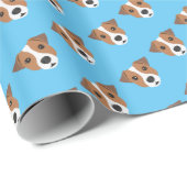 Jack Russell Dog Cadeaupapier (Rol Hoek)