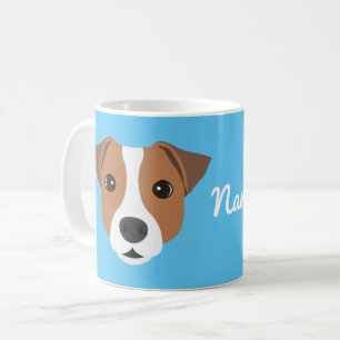 Jack Russell Dog Coffee Mok