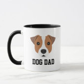 Jack Russell Dog Dad Mok (Links)