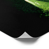 Jack Russell Dog in St. Patrick's Day Dress Poster (Hoek)