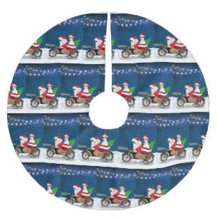 Jack Russell Dog kerstkerstman Kerstboom Rok