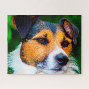 Jack Russell Dog. Legpuzzel