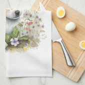 Jack Russell Dog Mom Floral Theedoek (Quarter Fold)