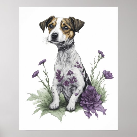 Jack Russell Dog Poster (Voorkant)