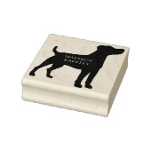 Jack Russell Dog Terrier Puppy Rubberstempel (Stempel)