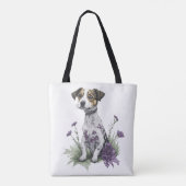 Jack Russell Dog Tote Bag (Achterkant)
