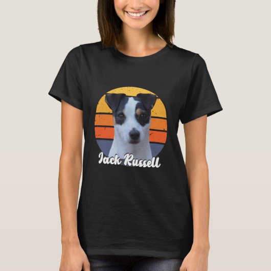 Jack Russell Dog Tshirt - Jack Russell Mam (Voorkant)