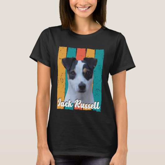 Jack Russell Dog Tshirt - Jack Russell Mam (Voorkant)