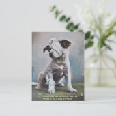 Jack Russell dooder Briefkaart (Staand voorkant)