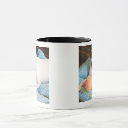 Jack russell doodsbang mok (Midden)