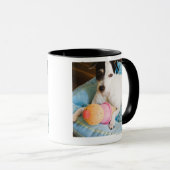 Jack russell doodsbang mok (Voorkant rechts)