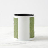 Jack russell doodssprong, verhoogd uitzicht mok (Midden)