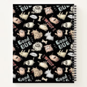 Jack Russell draagt een kroon Notitieboek (Achterkant)