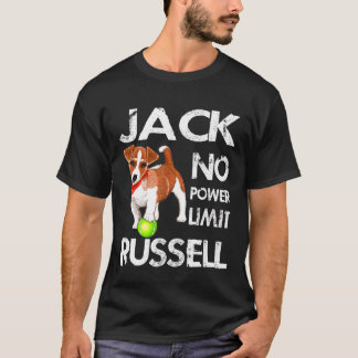 Jack Russell: Geen energielimiet voor honden T-shirt