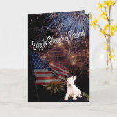 Jack Russell - Geniet van de zegeningen van de vri Kaart (Gele Bloem)