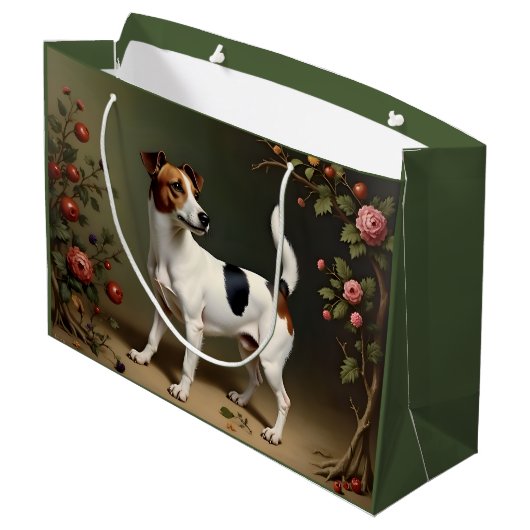  Jack Russell Groot Cadeauzakje (Achterkant Gekanteld)