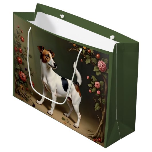  Jack Russell Groot Cadeauzakje (Voorkant Gekanteld)