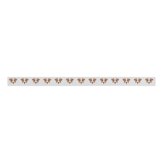 Jack Russell Grosgrain Ribbon Grosgrain Lint (Voorkant)