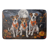 Jack Russell Halloween Spooky Badmat (Voorkant)