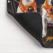 Jack Russell Halloween Spooky Muismat (Hoek)