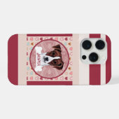 Jack Russell Heart iPhone 11 Pro Hoesje  iPhone 15 Pro Case (Achterkant horizontaal)